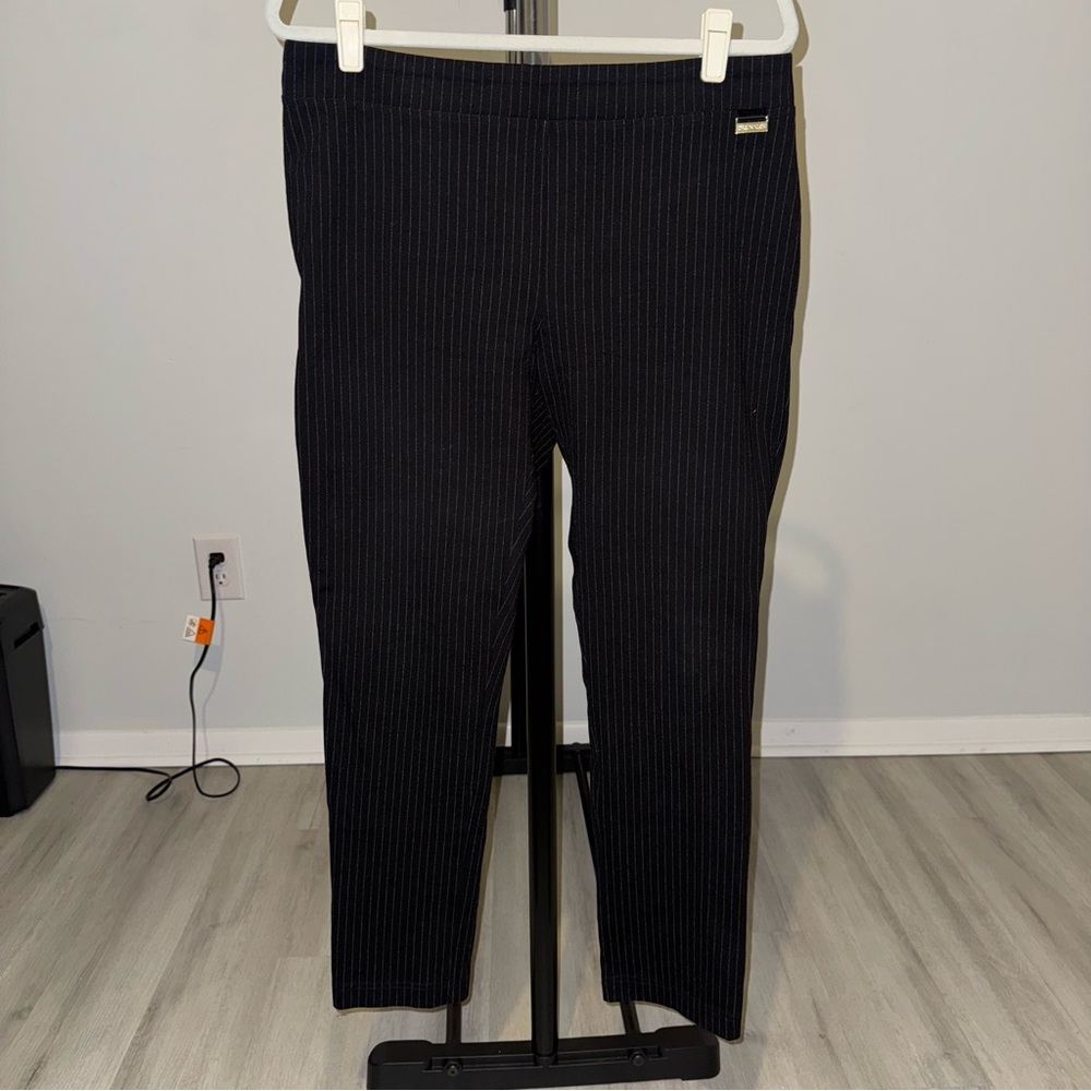 Calvin Klein Women’s Size Large Black and White Dress Buisness Pants